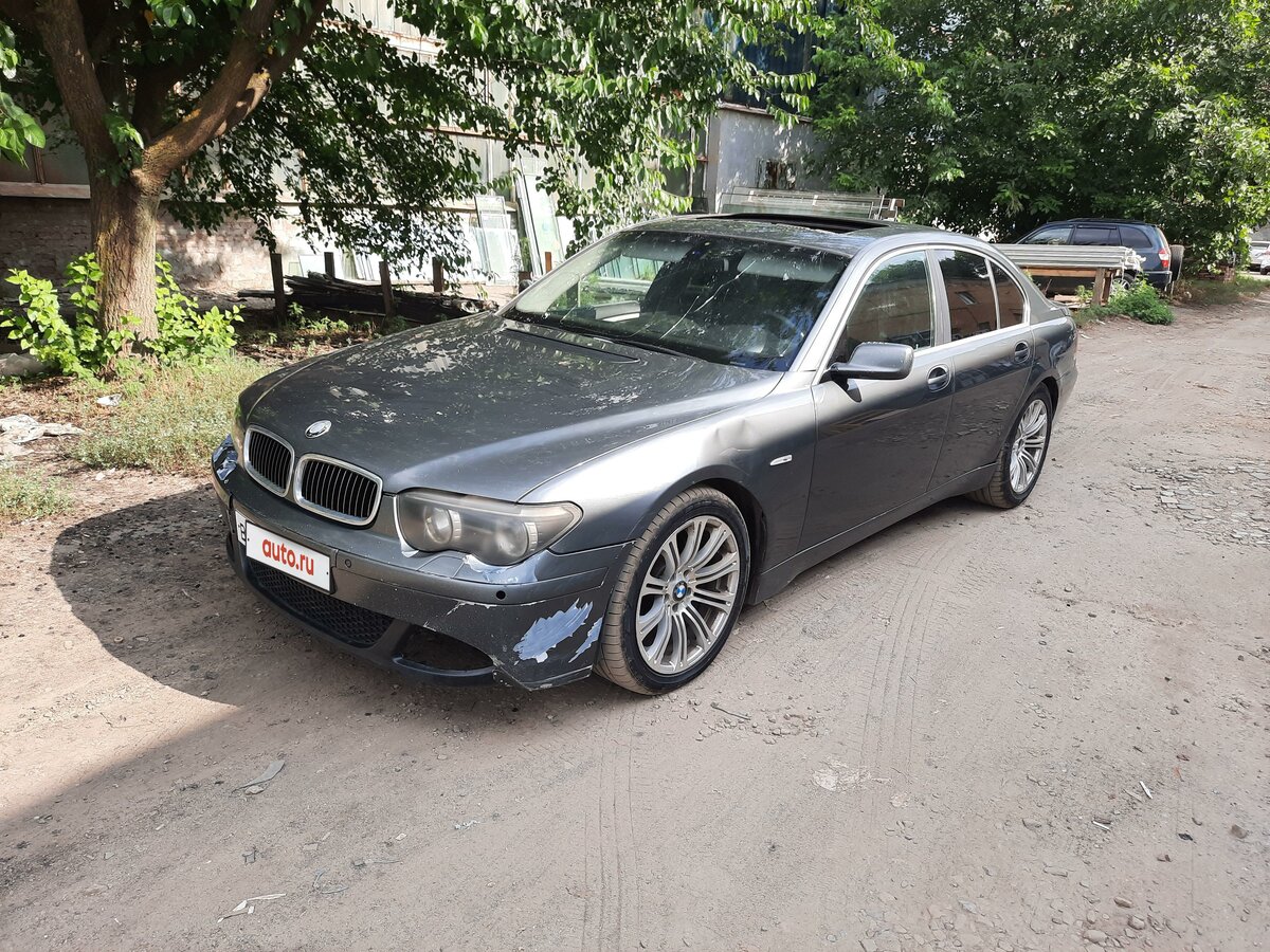 Купить б/у BMW 7 серии IV (E65/E66) 730d 3.0d AT (218 л.с