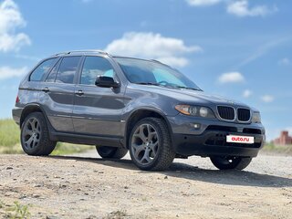2004 BMW X5 3.0d I (E53) Рестайлинг, серый, 1100000 рублей, вид 1