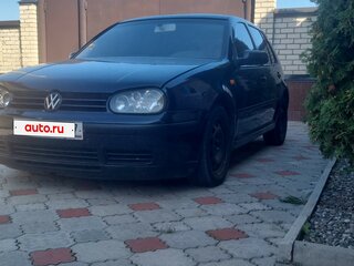 1999 Volkswagen Golf IV, синий, 330000 рублей, вид 1