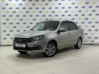 2021 Lada (ВАЗ) Granta I Рестайлинг, серый, 850555 рублей, вид 1