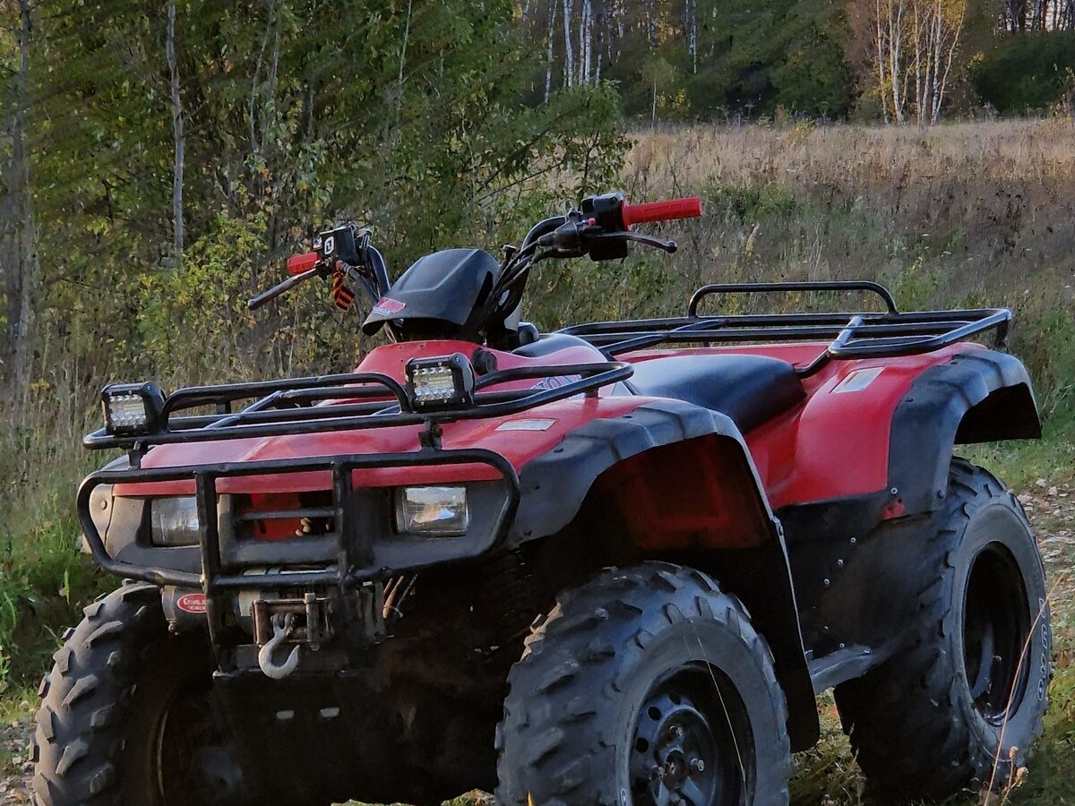 Honda TRX 500 2020 Black