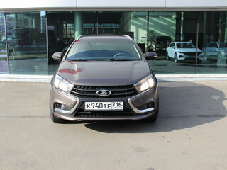 2018 Lada (ВАЗ) Vesta SW I, серый, 940000 рублей, вид 1
