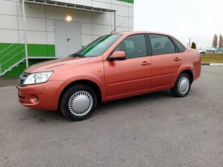 2014 Lada (ВАЗ) Granta I, оранжевый, 589000 рублей, вид 1