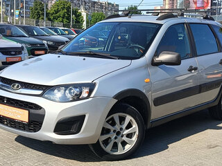2015 Lada (ВАЗ) Kalina Cross II, серебристый, 490000 рублей, вид 1