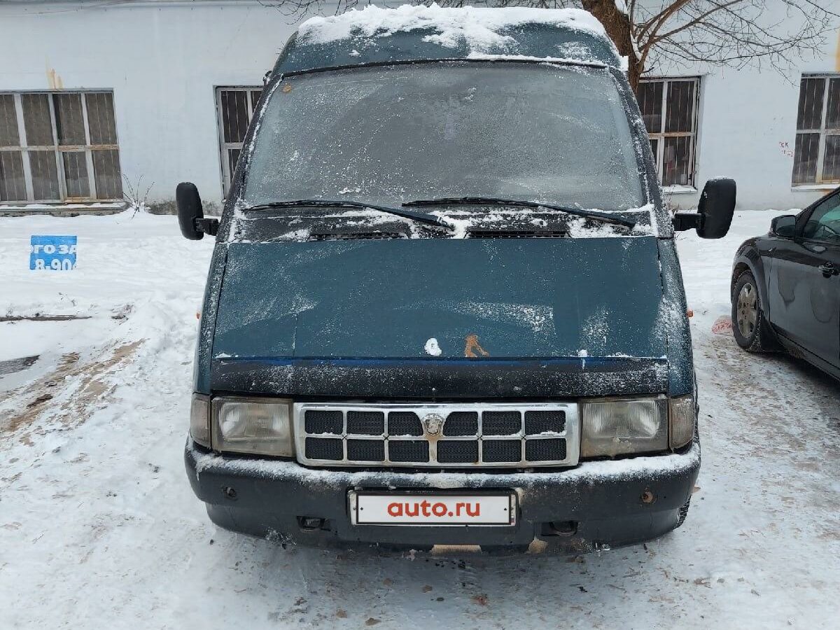 Купить б/у ГАЗ Соболь (2752) бензин механика в Твери: зелёный ...