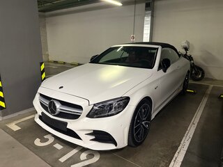 2019 Mercedes-Benz C-Класс AMG 43 AMG IV (W205) Рестайлинг, белый, 5500000 рублей, вид 1