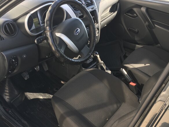 2014 Datsun on-DO I, чёрный, 190000 рублей - вид 8