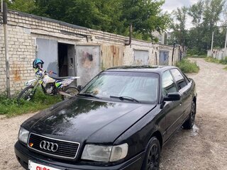 1991 Audi 100 IV (C4), чёрный, 125000 рублей, вид 1