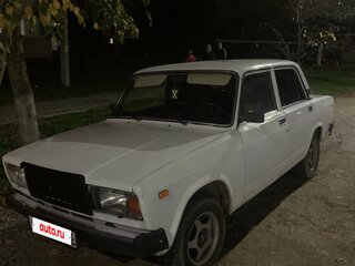 2004 Lada (ВАЗ) 2107, белый, 130000 рублей, вид 1