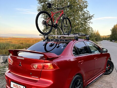Mitsubishi lancer bike rack best sale