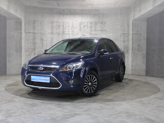 2009 Ford Focus II Рестайлинг, синий, 410000 рублей, вид 1
