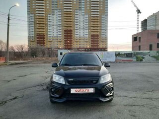 2012 Lada (ВАЗ) Granta I, чёрный, 330000 рублей, вид 1