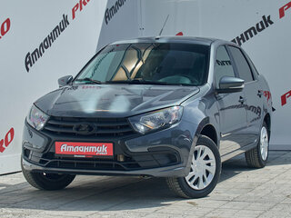 2021 Lada (ВАЗ) Granta I Рестайлинг, серый, 685000 рублей, вид 1