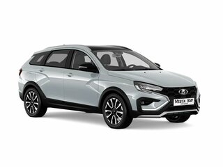 2025 Lada (ВАЗ) Vesta SW Cross I Рестайлинг (NG), серебристый, 2049000 рублей, вид 1