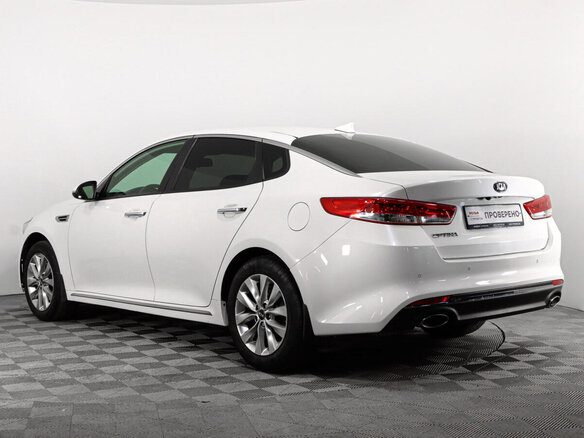 2017 Kia Optima IV, белый - вид 6