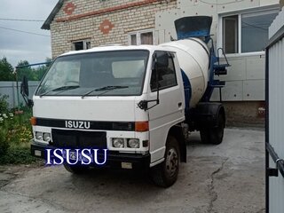 1989 Isuzu Автобетоносмеситель, белый, 999999 рублей, вид 1