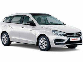 2025 Lada (ВАЗ) Vesta SW I Рестайлинг (NG), белый, 1931000 рублей, вид 1