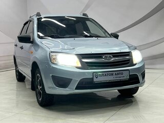 2015 Lada (ВАЗ) Granta I, голубой, 399000 рублей, вид 4
