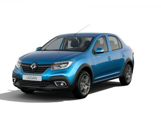 2021 Renault Logan Stepway II Рестайлинг, синий, 949000 рублей, вид 1