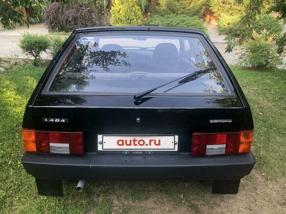 2001 Lada (ВАЗ) 2108, чёрный - вид 4