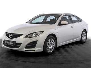 2012 Mazda 6 II (GH) Рестайлинг, белый, 1190000 рублей, вид 1