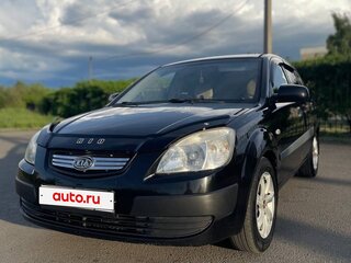 2006 Kia Rio II, чёрный, 475000 рублей, вид 1