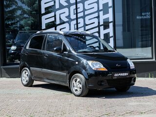 2007 Chevrolet Spark II, чёрный, 277000 рублей, вид 1