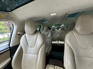 2017 Tesla Model X 90D I, белый, 3290000 рублей, вид 5