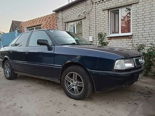 1989 Audi 80 IV (B3), синий, 110000 рублей, вид 1