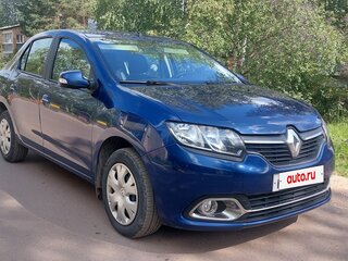 2017 Renault Logan II, синий, 850000 рублей, вид 1
