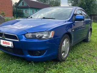 2010 Mitsubishi Lancer X, синий, 710000 рублей, вид 1