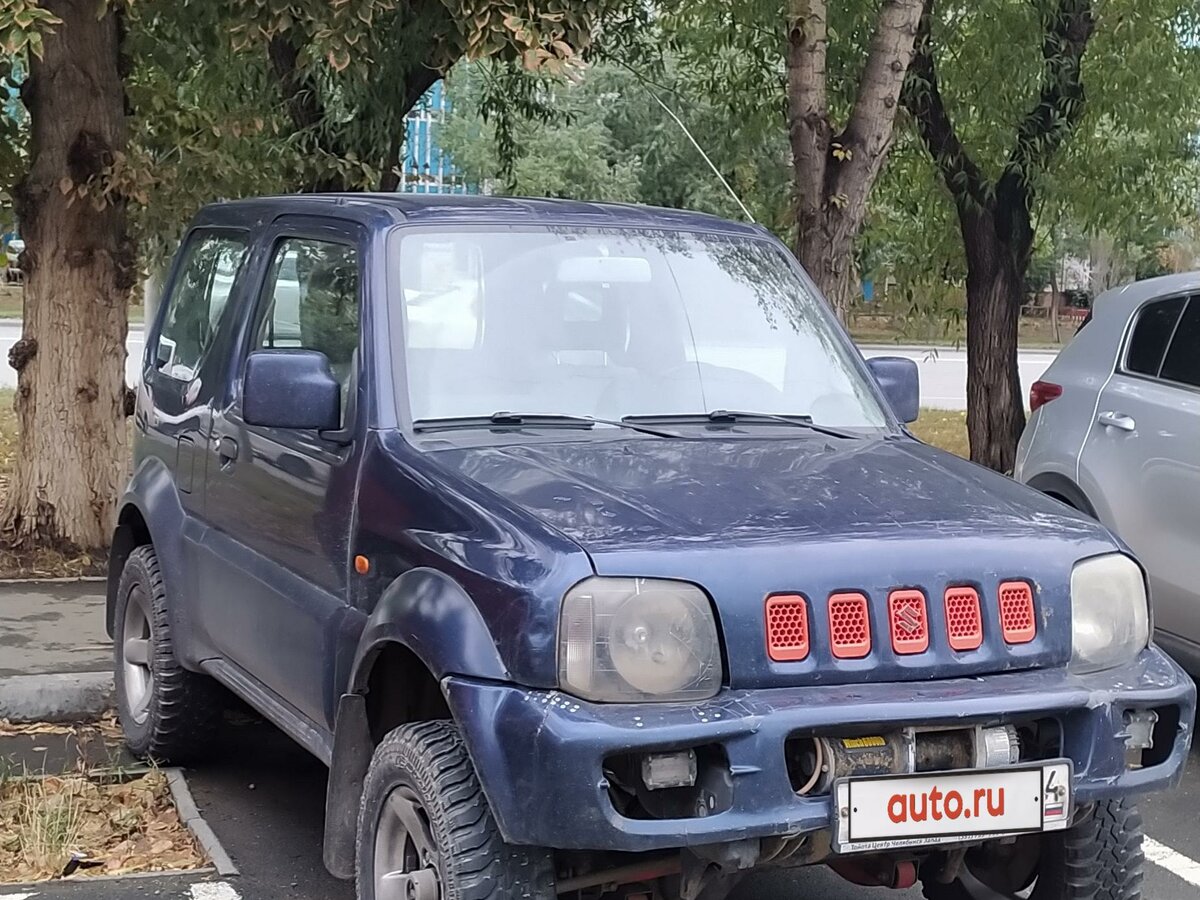 Сузуки джимни синий