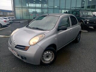 2003 Nissan Micra III (K12), серебристый, 290000 рублей, вид 1