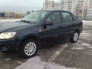 2014 Lada (ВАЗ) Granta I, синий, 465000 рублей, вид 1