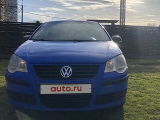 2006 Volkswagen Polo IV Рестайлинг, синий, 360000 рублей, вид 1