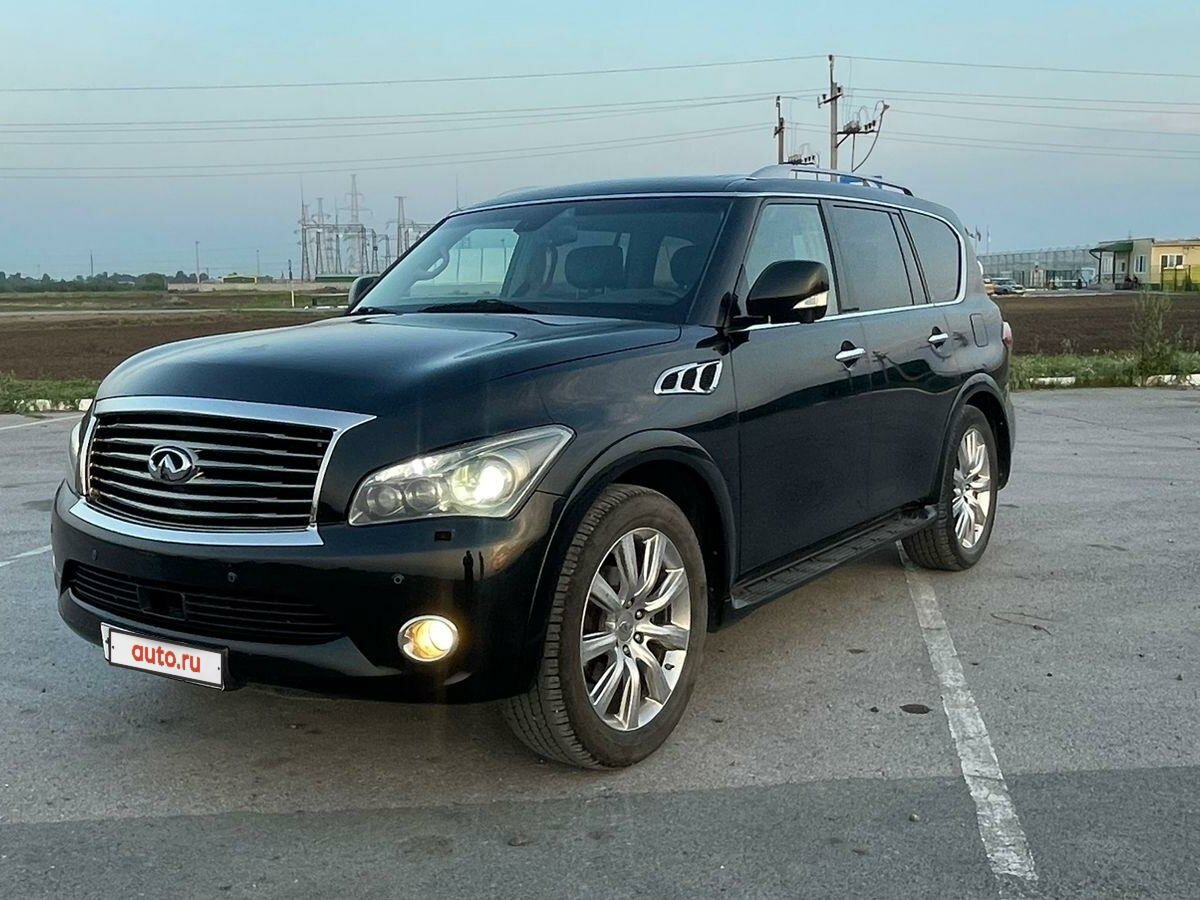 Купить б/у Infiniti QX56 II 5.6 AT (405 л.с.) 4WD бензин автомат в ...