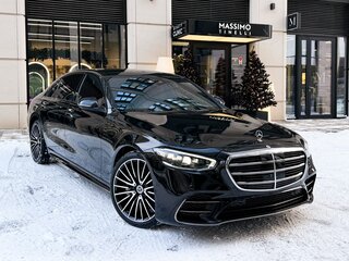 2022 Mercedes-Benz S-Класс 580 Long 4MATIC VII (W223), чёрный, 16990000 рублей, вид 1