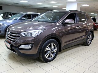 2014 Hyundai Santa Fe III, коричневый, 1329000 рублей, вид 1