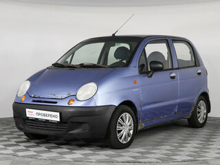 2006 Daewoo Matiz I Рестайлинг, синий, 170000 рублей, вид 1