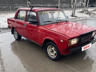 1996 Lada (ВАЗ) 2107, красный, 70000 рублей, вид 1