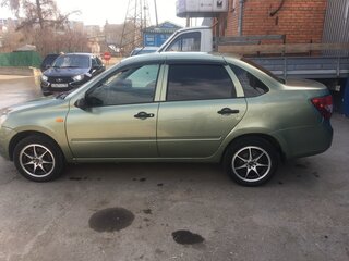 2013 Lada (ВАЗ) Granta I, зелёный, 500000 рублей, вид 1