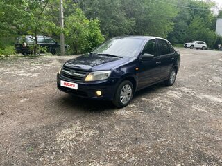 2015 Lada (ВАЗ) Granta I, синий, 435000 рублей, вид 1
