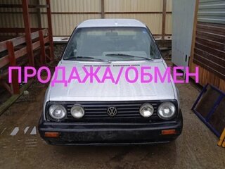 1987 Volkswagen Golf II, серебристый, 99000 рублей, вид 1