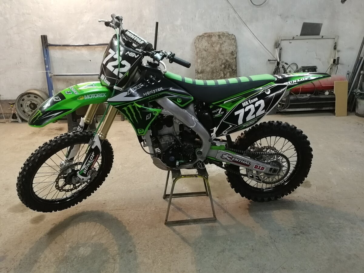 Kawasaki kx250f 2012