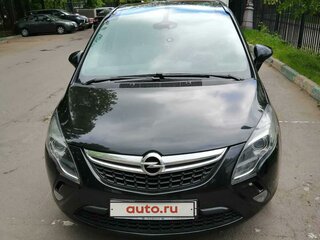 2013 Opel Zafira C, чёрный, 985000 рублей, вид 1