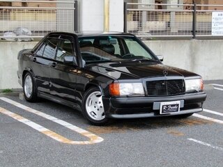 1990 Mercedes-Benz 190 (W201), чёрный, 5290000 рублей, вид 1