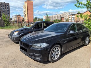 2015 BMW 5 серии 520i VI (F10/F11/F07) Рестайлинг, чёрный, 1530000 рублей, вид 1