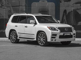 2012 Lexus LX 570 III Рестайлинг, белый, 4680000 рублей, вид 1