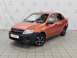 2014 Lada (ВАЗ) Granta I, оранжевый, 250000 рублей, вид 1