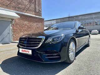 2015 Mercedes-Benz S-Класс 500 VI (W222, C217), чёрный, 3499000 рублей, вид 1